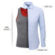 Nanjiren (Nanjiren) two-piece velvet thickened vest men's autumn and winter warm vest MJSJ light gray + dark gray XL