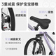 Tenderkraftkk Bike pour enfants 4-6-12 ans Étudiant vélo adolescents garçons et filles cadeaux d'anniversaire de VTT 20 pouces violet