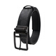 CoaCH (COACH) Men's Business and Casual Presbyterian Belt Pin-buckle Belt Gift 1283QBMI5 Black Gray 128cm 115cm