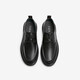 Him her Tata soft sole business casual leather shoes black British heightening genuine leather dad shoes men VVK01CM4 black 41