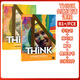 Cambridge Think Textbook Cambridge University Press Junior High School English Textbook Training Institution Foreign Language School English Comprehensive Textbook Genuine Set Starter12345 Complete Set Textbook + Workbook New Version Spot First Edition Level 1 Student Book + Workbook KET(A2)