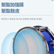 Junbao Yinmei Drum para niños Principios Professional Grado Jazz Drum Adult Enseñanza Instrumento de percusión Home Use 5 Drums 2 Cymbals [Azul] Modelo para niños para principiantes 16 pulgadas