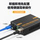 Nokoxin fiber optic transceiver Gigabit single mode single fiber pair 100 Mbit single mode single fiber dual fiber transceiver network cable network extension photoelectric converter SC interface Gigabit single mode single fiber/3km pair