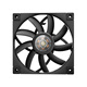 
Kyushu Fengshen (DEEPCOOL) FT12 12cm thin fan ITX chassis fan (4PIN interface/PWM temperature control/white light/bearing visualization/12015 Specifications)