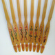 
ONEVAN Yangqin Qinzhu Guixili Gui design Qinzhu practicing and playing Qinzhu Tube Zipeng sending bamboo tube Nut design plum blossom pattern + tube + leather tube