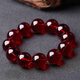 Emperor Xuan natural 7A grade amber blood amber bracelet blood amber round bead single circle bracelet for men and women amber beeswax blood amber bracelet 7A grade blood pool 14mm