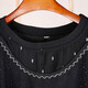 
Shanidoluo large size women's dress spring new style fat mm temperament plus obese people look slimming style waist-covering skirt 16759 16759-Black XL Recommended 110-130Jin [Jin equals 0.5 kg] to wear