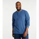 L.L.Bean men's T-shirt pure cotton Henry collar casual sports fashion versatile pullover bottoming shirt soft TA502224 Barley Heather S suitable for bust 97-105CM