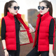 Holzspecker -Standkragen plus Samtpalette für Frauen 2025 Herbst und Winter Neue Weste plus Samtpferd Clip Warm Weste Schwarz XB683 S