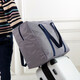 Love Orange Travel Clothing Storage Bag Trolley Luggage Bag Waterproof Quilt Bag Organizer Clothes Storage Bag Dark Blue Stripes Large Size 58*49*28cm