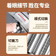 京严电动面条机多功能不锈钢压面机家用饺子皮机全自动小型轧面条制面 三刀银【2.5mm圆面4/9mm宽面】 可商用【优质钢刀】澎湃电机