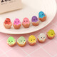 Cute broken-shell chicks luminous small ornaments diy home ledger children's ornaments wholesale cartoon resin accessories luminous broken-shell chicks mixed 10 pieces recommended
