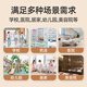 Meilen height and weight scale measuring instrument all-in-one electronic scale human body weight scale accurate height measuring instrument children's height and weight scale body fat scale USB charging-height and body fat scale