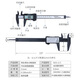 Mitzi Digital Caliper Carbon Fiber Electronic Vernier Caliper High Precision Internal and External Diameter Home Measuring Tools Jewelry Wenwan Jade 0-150/0.1mm
