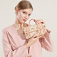 Guski French Luxury New Bag Tree Cream Bar Bar Один плеч