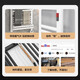 
Ouhong Electric Towel Rack Smart Graphene Heating Drying Bathroom Constant Temperature Bathroom Bath Towel Rack Disinfection and Sterilization S826-Gun Ash Flagship Model Right Outline