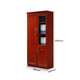 ZHONGWEI Bookcase Hanging Wardrobe Bookcase Boss Desk File Cabinet Office Information Cabinet File Cabinet Storage Cabinet Two Doors 0.9 Meters