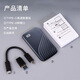 Western Digital (WD) NVME Mobile Solid Drive PSSD My Passport SSD высокоскоростной жесткий диск Type-C USB3.2 Gen2 Внешнее расширение хранения 4K Аудио и видео редактирование синяя (скорость трансмиссии 1050 МБ/с) 1 ТБ пакет два