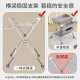 无·印·良·品WYLP尿布台Ameito婴儿护理宝宝换多功能可折叠床按摩 灰色【尊贵款】双层置物+顺滑大