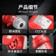 Clcey Industrial Aviation Stecker Socket 3 Core 4 Core 5 Core 16A32A Oberflächenmontiertes Docking wasserdichte explosionssichere Stecker DEP2-1 DEP2-12532A5 Kernbuchse Rot