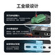 MoweStar industrial-grade optical fiber transceiver one optical two electric two optical four electric switch 100M Gigabit network splitter hub transceiver optical terminal photoelectric converter 20km ES203-F 100M 1 optical 2 electric guide rail type unmanaged type -HV (single AC/DC220V power supply)