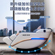 AUX massage chair home space capsule 2025 full-body fully automatic multi-functional zero-gravity top ten brands electric smart massage sofa practical birthday gift for mom and dad top flagship model丨intelligent control waist and leg mugwort hot compress foot roller massage