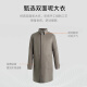 VICUTU men's double-sided woolen coat, fashionable trench style mid-length autumn wool woolen coat VRS88341671 Mika 180/96A