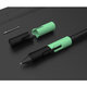 和冠（Wacom）数位板握笔器CTL472/672/4100/6100/690手绘板压感笔套 黑色两 浅紫色两只装(10支笔芯更换器) 0x0cm