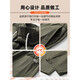 Lilang pure cotton nine-point pants men's autumn men's loose straight men's pants men's autumn and winter sports casual pants autumn 9904 black M [95-110Jin[Jin equals 0.5 kg]]