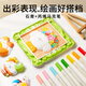 Meile Childhood Children's Handmade Plâlon Doll Diy Graffiti PEINTE BLAND GEL PLOUTER REFRIGERATOR