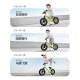 
CooGHI (COOGHI) balance bike children's scooter 1-3-6 years old without pedals CooQi scooter gift for one year