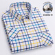 
Hard Yuyifeng 100% pure cotton short-sleeved shirt men 100% cotton business casual Oxford spinning solid color high-end men's shirt 6210 43