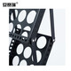 
Anseri Magazine rack Folding magazine display rack Metal floor-standing advertising rack Folding display rack Promotion rack Exhibition supplies newspaper rack 13886
