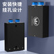 万级（OFNPFTTH）光纤配线架 光纤光缆终端盒 光钎熔纤盒 尾纤熔接盒 4口4芯单模SC光纤盒 2-4112