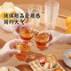 Meiya disposable cups 200ml*40 aviation cups food grade thickened heat-resistant beverage cups plastic water cups tea cups