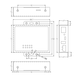 Sammeln Sie DLT645 DLT698 DLT614 -Meter -Daten in Modbus RTU TCP Protocol Gateway 1 Netzwerk 2 String 64 Daten sammeln DLT645