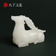Tianxia Yujia Jade Lucky Sheep's Doorstep Zodiac Sheep Ornament Living Room Entrance Decoration Crafts Elder Customer Gift Gift Box Longhorn Sheep White Jade