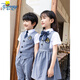 
Disney (Disney) boys and girls dress suit host children's suit flower girl summer 10-year-old boy formal wear wedding suit vest shirt trousers and tie size 130 (6-7 years old-height 120-130CM)