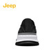 Chaussures pour hommes Jeep Printemps et automne léger respirant des chaussures de toile de pédale d'un pied Foot's Foot Sole Sole Casual Chores non glissa Lazy Driving Chaussures Black (Sports Taille) 41