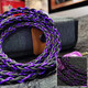 Line Artist's Theft Kiss Headphone Balance Line MMCX 0.78 2pin fiber wiring Single crystal silver + copper silver braid balance line headphone wire effect line Xielantu 2nd generation/Shuer 846 4-core Canon balance port