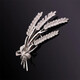 Shijun (SHIJUN) men's brooch men's suit luxury brand brooch brooch brooch brooch badge badge suit accessories high silver