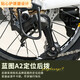 Phoenix folding bicycle 16-inch variable speed urban commuting adult men and women aluminum alloy ultra-light mobility bicycle