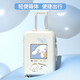 Suitcase for women cartoon high-value student suitcase children's password trolley case men large capacity multi-functional suitcase 718 Mint Green-Yugui Dog B 24 inches (folding cup holder + sticker)