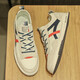 Camel Forrest Gump Shoes para hombres en verano y otoño zapatos para hombres transpirables 2024 Nuevos zapatos blancos de malla para hombres Softs suaves versátiles versátiles casuales Milan Mesh-9910 44 Sports Shoe tamaño