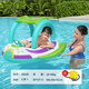 Bestway inflatable children's boat inflatable boat baby swimming ring child seat toy boat water inflatable toy children's car sunshade boat + small yellow pump