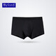 BYFORD Men's Boxer Underwear Comfortable EUC Cotton Stretch Boxer Mid-waist Men's Pants Shorts Red Gift MW718/719 MW718 Red 1 M