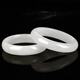 7000 Hetian Jade Bracelet Mutton Fat White Women's Jade Bracelet Jade Bracelet 56-57 Circle