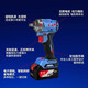 
Dongcheng Electric Wrench Rechargeable Brushless Impact Wrench Lithium Battery Scaffolding Electric Wrench Auto Repair Large Torque Wind Cannon Tool 698 Single Electric [4.0AH] + 10-piece sleeve