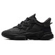 Adidas Clover Men's Shoes in Fall New Ozweego Retro Daddy Shoes Mesh Sports and Casual Shoes Gy9926 Black 41