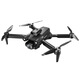 Tntex Tianyi Kinder UAV High Definition Luftfotografie Intelligente Fernbedienungsflugzeug-Flugzeug-Windbeständigkeit Einstiegsspielzeug Standard 8K Black Dual-Kamera und Hinderniswiderstand Drei elektrische Version (Modell)